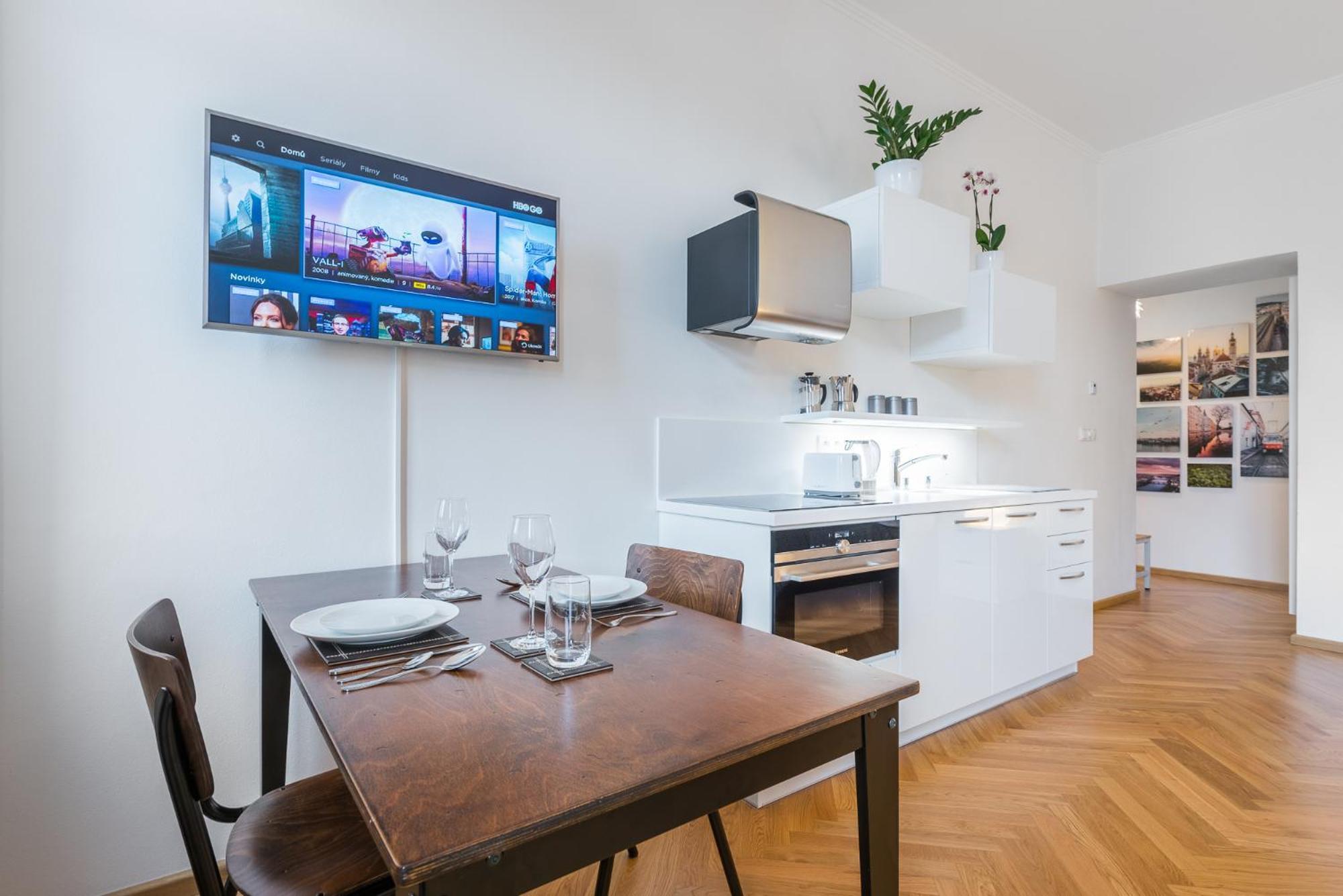 Beautiful Mala Strana Studio By Easybnb Praha Bagian luar foto